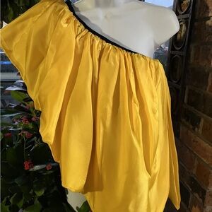 Sachin + Babi Yellow and Black Top